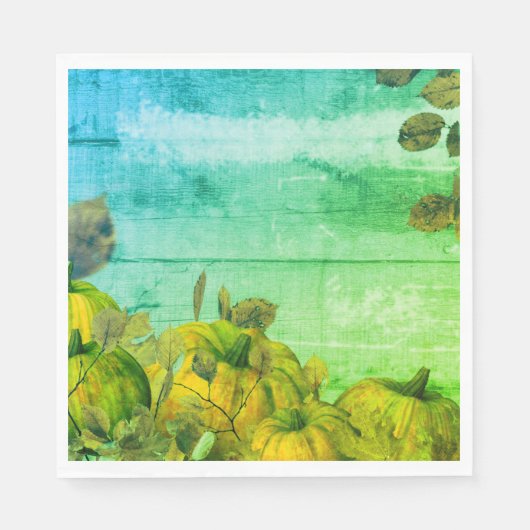 Pumpkin Patch Paper Napkin Servet (Voorkant)