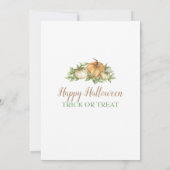 Pumpkin Patch Party Invitation Kaart (Achterkant)