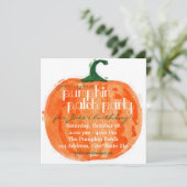 Pumpkin Patch Party Kaart (Staand voorkant)
