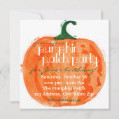 Pumpkin Patch Party Kaart (Voorkant)