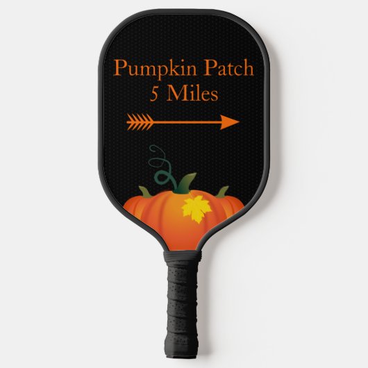 Pumpkin Patch Pickleball Paddle (Achterkant)