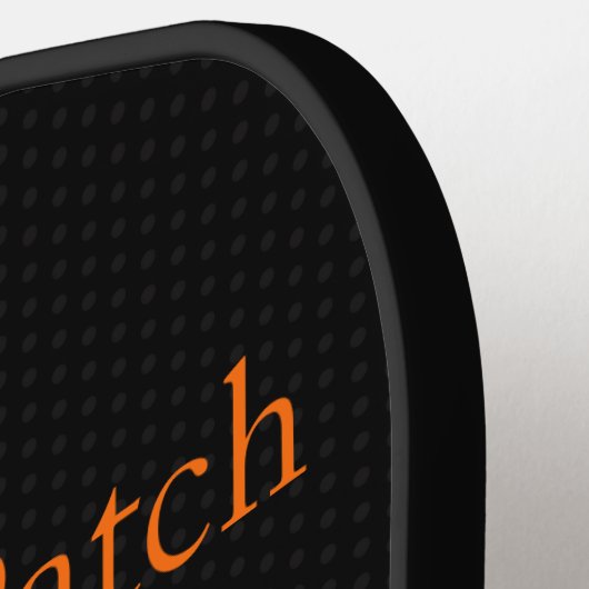 Pumpkin Patch Pickleball Paddle (Links Detail)