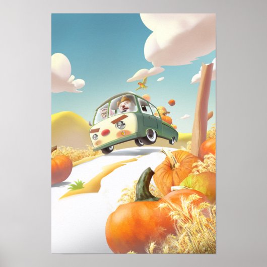 Pumpkin Patch Poster (Voorkant)