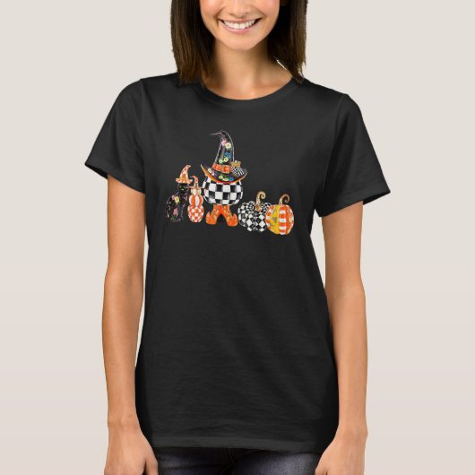 Pumpkin Patch Pumpkins Autumn Harvest Herfst Hwe T-shirt (Voorkant)