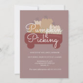 Pumpkin Patch Pumpkins Picking Flyer Kaart (Voorkant)