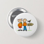 Pumpkin Patch Ronde Button 5,7 Cm (Voorkant /achterkant)