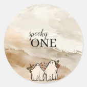 Pumpkin Patch Ronde Sticker (Voorkant)