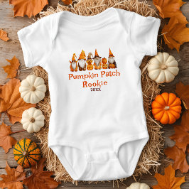 Pumpkin Patch Rookie Gnomes Romper