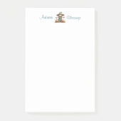 Pumpkin Patch Scarecrow 4x6 Post-It Notes (Voorkant)