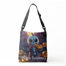 Pumpkin Patch Skeleton Companion Tas