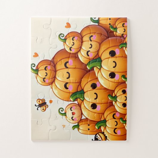 Pumpkin patch vrienden legpuzzel (Verticaal)
