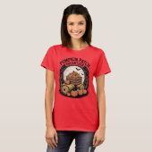 Pumpkin Patch Vrijwilliger Halloween T-shirt (Voorkant volledig)
