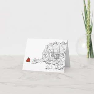 Pumpkin Patch Wagon Kaart