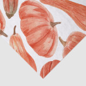 Pumpkin Patch Waterverf Patroon  Tissuepapier (Detail)
