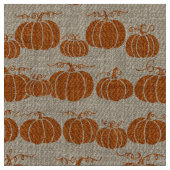 Pumpkin Pathe Stripe - Orange Stof (Close Up)