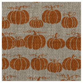 Pumpkin Pathe Stripe - Orange Stof