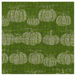 Pumpkin Pathe Stripe - Tonal Vintage Green Stof