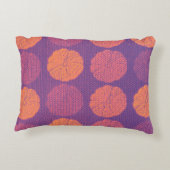 Pumpkin Pattern Accent Kussen (Achterkant)