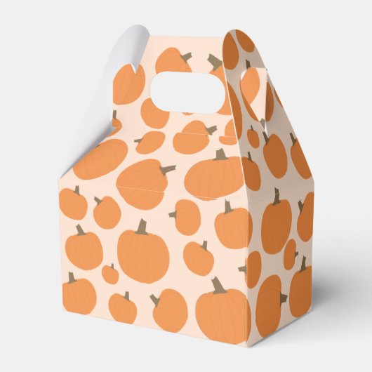 Pumpkin Pattern Bedankdoosjes (Achterkant)