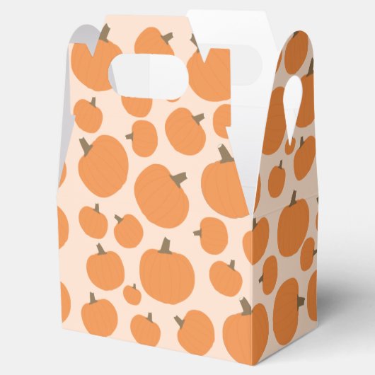Pumpkin Pattern Bedankdoosjes (Geopend)
