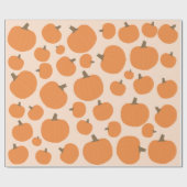 Pumpkin Pattern Cadeaupapier (Vlak)