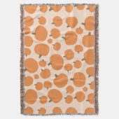 Pumpkin Pattern Deken (Voorkant Verticaal)
