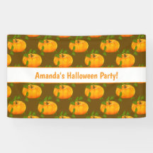 Pumpkin Pattern Halloween Party