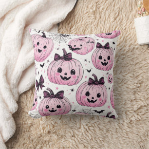Pumpkin Pattern Halloween Sierkussen