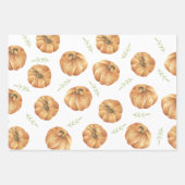 Pumpkin Pattern Inpakpapier Vel (Voorkant 3)