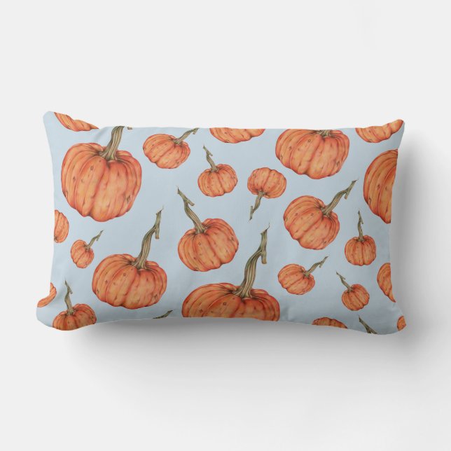 Pumpkin Pattern Kussen (Voorkant)