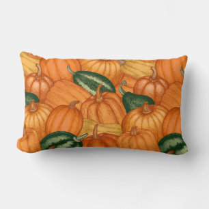 Pumpkin Pattern Lumbar Pillow Kussen