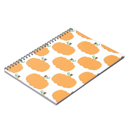 Pumpkin Pattern Notitieboek (Linkerzijde)