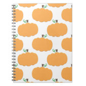 Pumpkin Pattern Notitieboek (Voorkant)