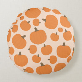 Pumpkin Pattern Rond Kussen