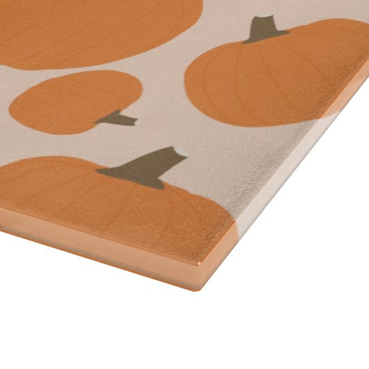 Pumpkin Pattern Snijplank (Hoek)