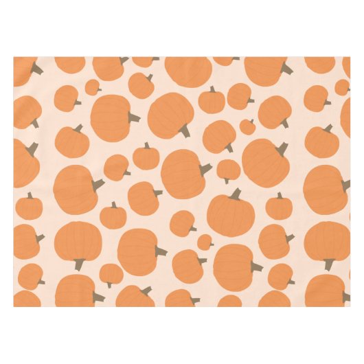 Pumpkin Pattern Tafelkleed (Voorkant (Horizontaal))