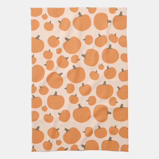 Pumpkin Pattern Theedoek (Verticaal)