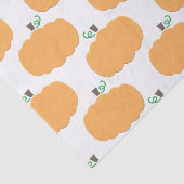 Pumpkin Pattern Tissuepapier (Detail)