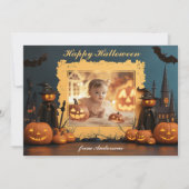 Pumpkin Peek-a-BOO Kaart (Voorkant)