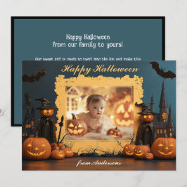 Pumpkin Peek-a-BOO Kaart
