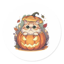 Pumpkin Peek Perzisch - donzige Perzische Hallowee