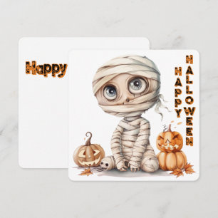 Pumpkin Perch - Mummie in het herfststof
