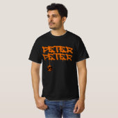Pumpkin Peter Halloween Costume T-shirt (Voorkant volledig)