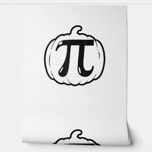 Pumpkin Pi Funny Wiskunde Halloween en Thanksgivin Behang