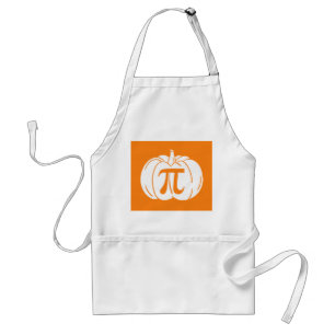 Pumpkin Pi Halloween Standaard Schort