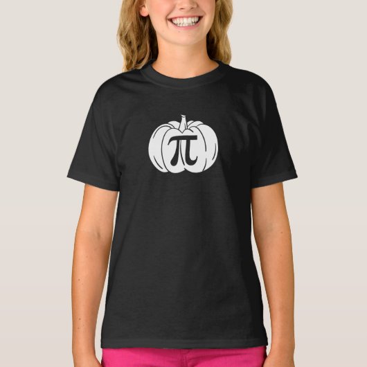 Pumpkin Pi Halloween T-shirt (Voorkant)