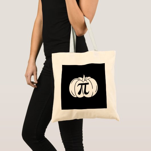 Pumpkin Pi Halloween Tote Bag (Voorkant (product))