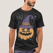 Pumpkin Pi Pie Funny Halloween Costume Wiskunde Pu T-shirt (Voorkant)