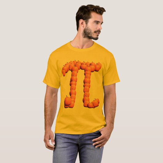 Pumpkin Pi T-shirt (Voorkant volledig)