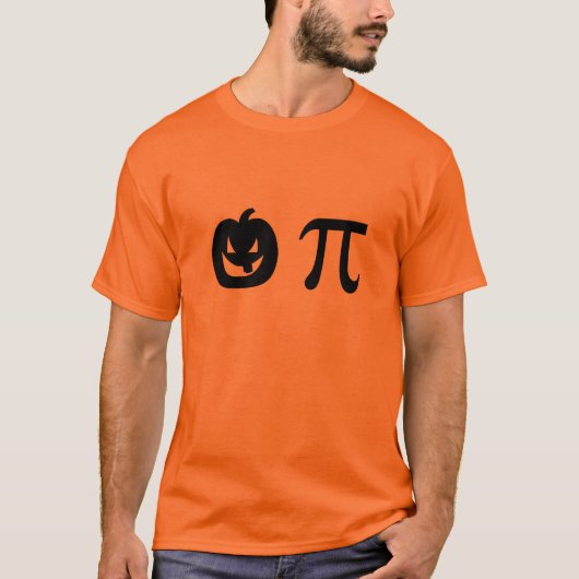 Pumpkin Pi T-shirt (Voorkant)